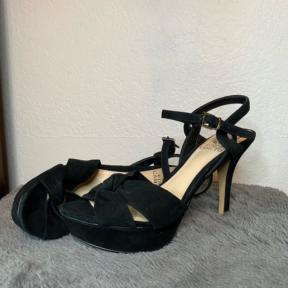 Vince Camuto Black Heels